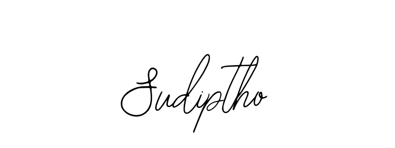 Sudiptho stylish signature style. Best Handwritten Sign (Bearetta-2O07w) for my name. Handwritten Signature Collection Ideas for my name Sudiptho. Sudiptho signature style 12 images and pictures png