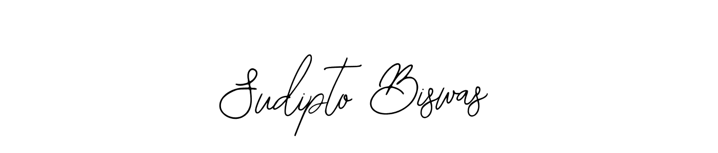 How to make Sudipto Biswas name signature. Use Bearetta-2O07w style for creating short signs online. This is the latest handwritten sign. Sudipto Biswas signature style 12 images and pictures png