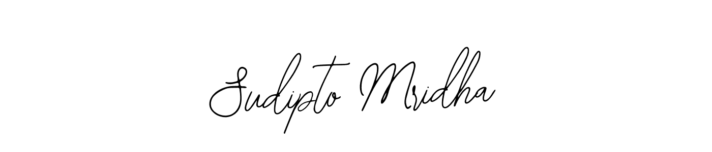 Bearetta-2O07w is a professional signature style that is perfect for those who want to add a touch of class to their signature. It is also a great choice for those who want to make their signature more unique. Get Sudipto Mridha name to fancy signature for free. Sudipto Mridha signature style 12 images and pictures png