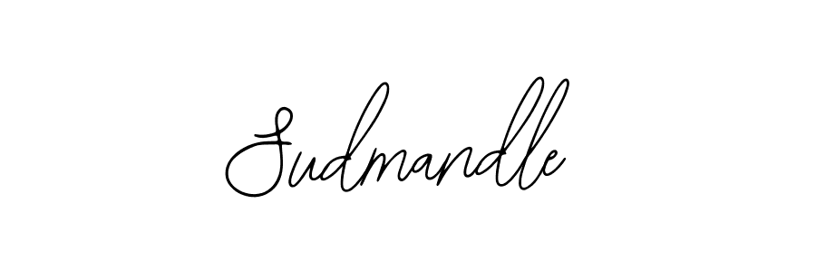 if you are searching for the best signature style for your name Sudmandle. so please give up your signature search. here we have designed multiple signature styles  using Bearetta-2O07w. Sudmandle signature style 12 images and pictures png