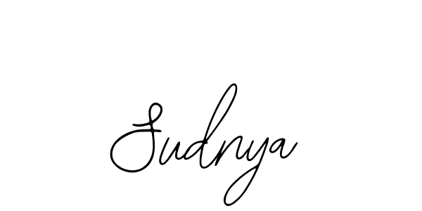 How to make Sudnya name signature. Use Bearetta-2O07w style for creating short signs online. This is the latest handwritten sign. Sudnya signature style 12 images and pictures png