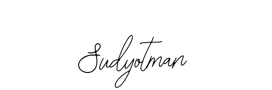 Make a beautiful signature design for name Sudyotman. With this signature (Bearetta-2O07w) style, you can create a handwritten signature for free. Sudyotman signature style 12 images and pictures png