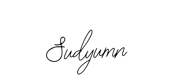 How to make Sudyumn name signature. Use Bearetta-2O07w style for creating short signs online. This is the latest handwritten sign. Sudyumn signature style 12 images and pictures png