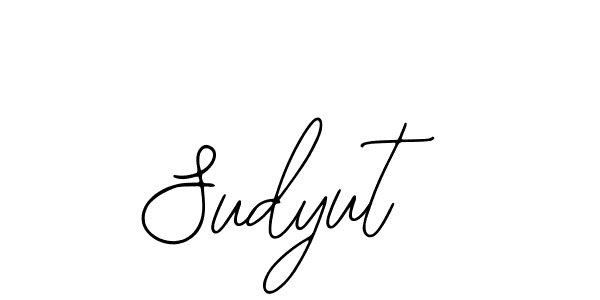 How to make Sudyut signature? Bearetta-2O07w is a professional autograph style. Create handwritten signature for Sudyut name. Sudyut signature style 12 images and pictures png