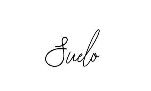 How to make Suelo signature? Bearetta-2O07w is a professional autograph style. Create handwritten signature for Suelo name. Suelo signature style 12 images and pictures png