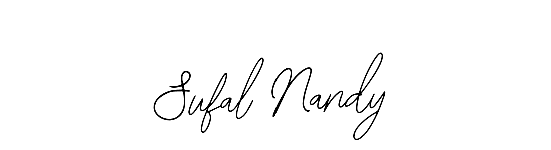 How to make Sufal Nandy signature? Bearetta-2O07w is a professional autograph style. Create handwritten signature for Sufal Nandy name. Sufal Nandy signature style 12 images and pictures png