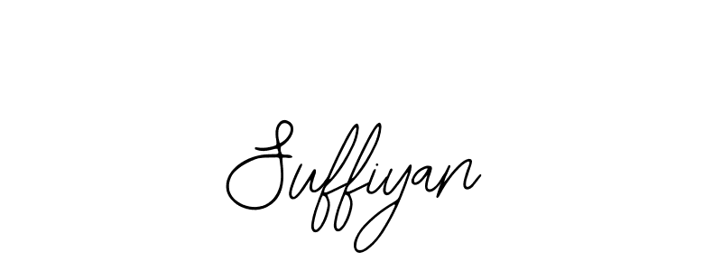 Use a signature maker to create a handwritten signature online. With this signature software, you can design (Bearetta-2O07w) your own signature for name Suffiyan. Suffiyan signature style 12 images and pictures png