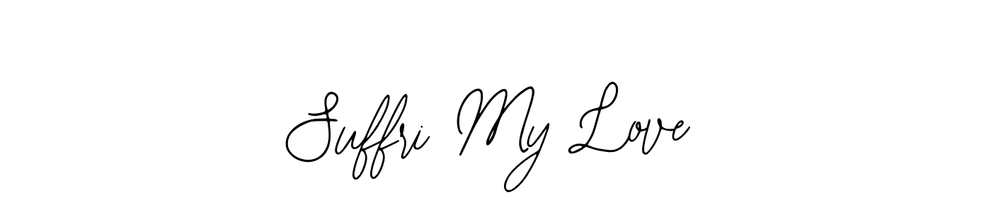 if you are searching for the best signature style for your name Suffri My Love. so please give up your signature search. here we have designed multiple signature styles  using Bearetta-2O07w. Suffri My Love signature style 12 images and pictures png