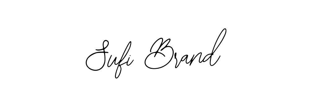if you are searching for the best signature style for your name Sufi Brand. so please give up your signature search. here we have designed multiple signature styles  using Bearetta-2O07w. Sufi Brand signature style 12 images and pictures png