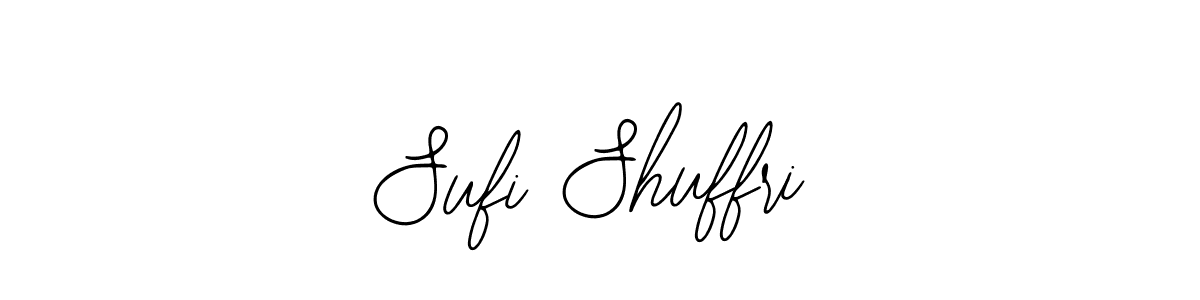 How to make Sufi Shuffri signature? Bearetta-2O07w is a professional autograph style. Create handwritten signature for Sufi Shuffri name. Sufi Shuffri signature style 12 images and pictures png