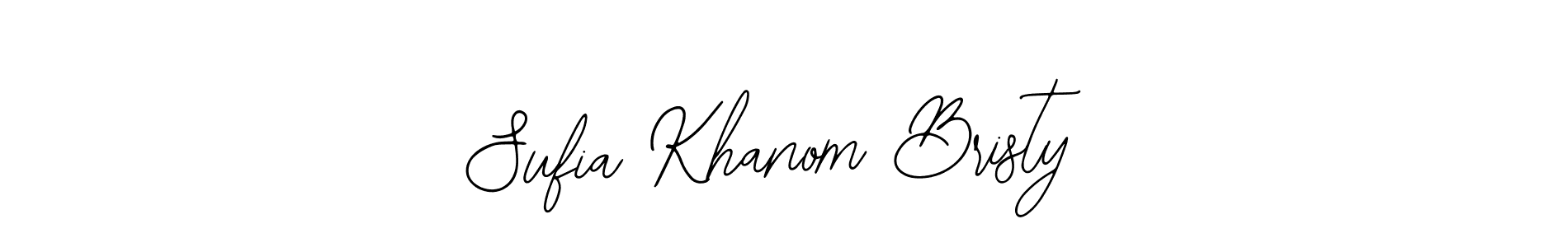 Also we have Sufia Khanom Bristy name is the best signature style. Create professional handwritten signature collection using Bearetta-2O07w autograph style. Sufia Khanom Bristy signature style 12 images and pictures png