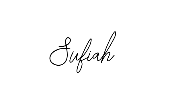 Design your own signature with our free online signature maker. With this signature software, you can create a handwritten (Bearetta-2O07w) signature for name Sufiah. Sufiah signature style 12 images and pictures png