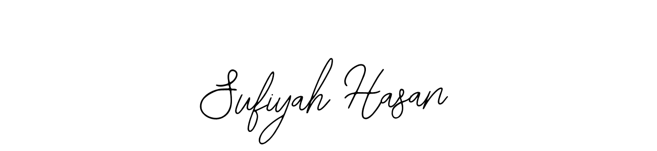 Similarly Bearetta-2O07w is the best handwritten signature design. Signature creator online .You can use it as an online autograph creator for name Sufiyah Hasan. Sufiyah Hasan signature style 12 images and pictures png