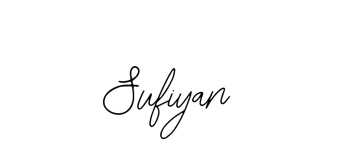 Create a beautiful signature design for name Sufiyan. With this signature (Bearetta-2O07w) fonts, you can make a handwritten signature for free. Sufiyan signature style 12 images and pictures png