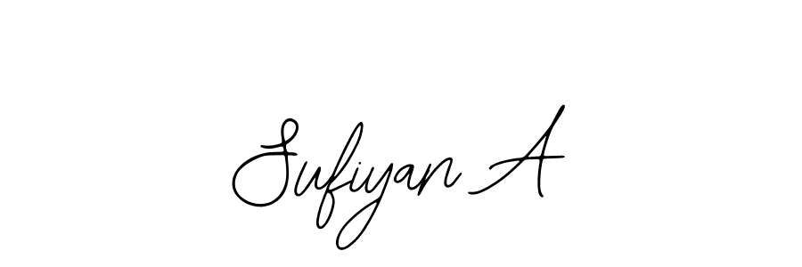 Make a beautiful signature design for name Sufiyan A. Use this online signature maker to create a handwritten signature for free. Sufiyan A signature style 12 images and pictures png