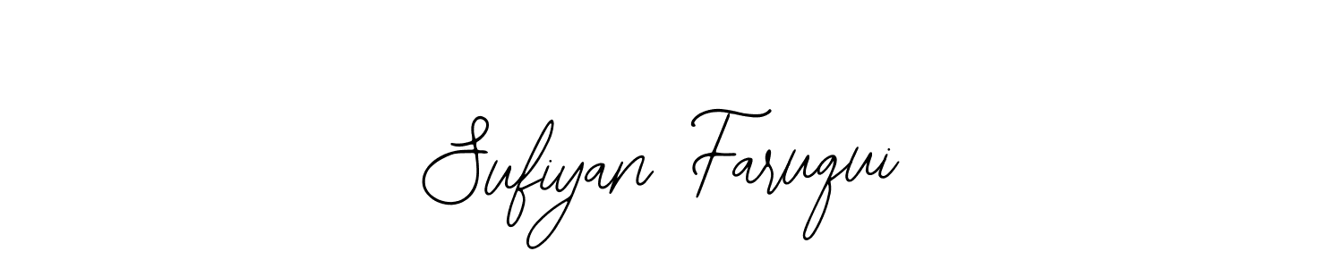 Make a beautiful signature design for name Sufiyan Faruqui. With this signature (Bearetta-2O07w) style, you can create a handwritten signature for free. Sufiyan Faruqui signature style 12 images and pictures png