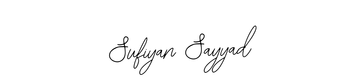 Create a beautiful signature design for name Sufiyan Sayyad. With this signature (Bearetta-2O07w) fonts, you can make a handwritten signature for free. Sufiyan Sayyad signature style 12 images and pictures png