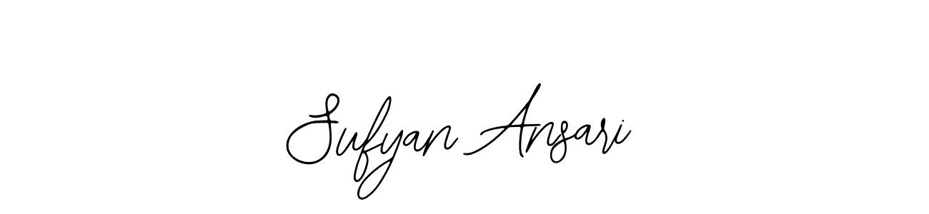 Make a beautiful signature design for name Sufyan Ansari. With this signature (Bearetta-2O07w) style, you can create a handwritten signature for free. Sufyan Ansari signature style 12 images and pictures png