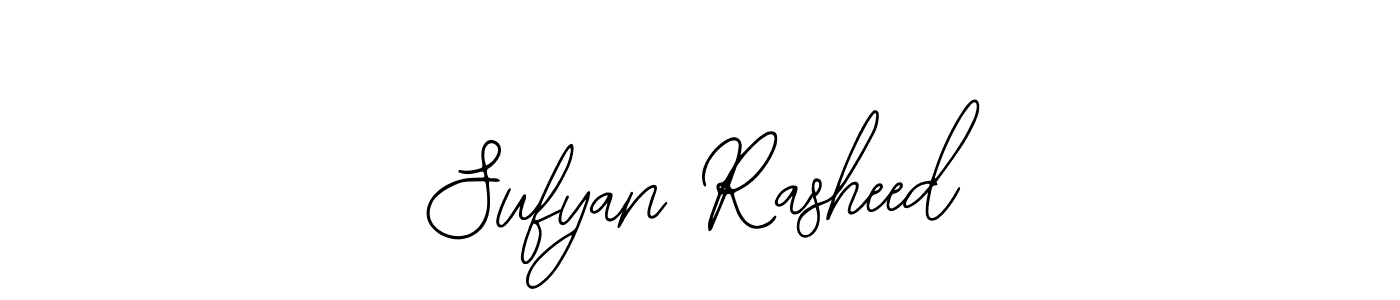 Make a short Sufyan Rasheed signature style. Manage your documents anywhere anytime using Bearetta-2O07w. Create and add eSignatures, submit forms, share and send files easily. Sufyan Rasheed signature style 12 images and pictures png