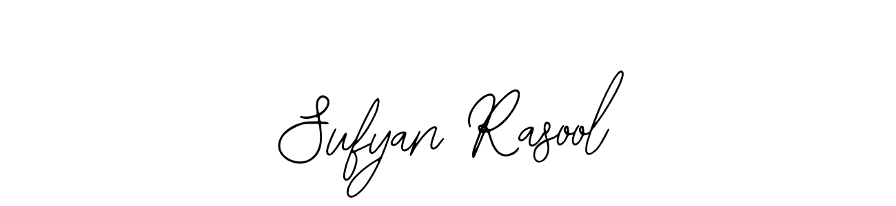 Design your own signature with our free online signature maker. With this signature software, you can create a handwritten (Bearetta-2O07w) signature for name Sufyan Rasool. Sufyan Rasool signature style 12 images and pictures png