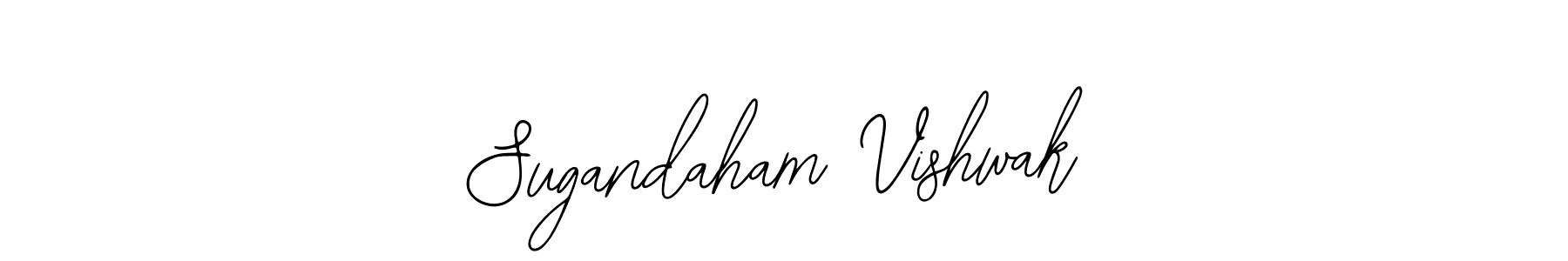 Design your own signature with our free online signature maker. With this signature software, you can create a handwritten (Bearetta-2O07w) signature for name Sugandaham Vishwak. Sugandaham Vishwak signature style 12 images and pictures png