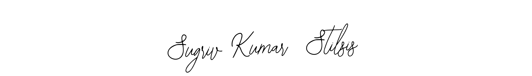 if you are searching for the best signature style for your name Sugriv Kumar  Stilsis. so please give up your signature search. here we have designed multiple signature styles  using Bearetta-2O07w. Sugriv Kumar  Stilsis signature style 12 images and pictures png