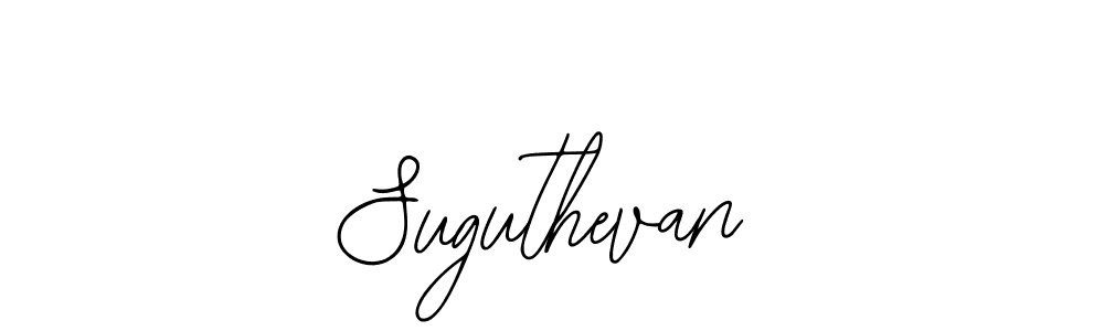 Use a signature maker to create a handwritten signature online. With this signature software, you can design (Bearetta-2O07w) your own signature for name Suguthevan. Suguthevan signature style 12 images and pictures png