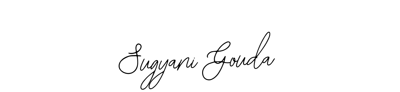 How to make Sugyani Gouda signature? Bearetta-2O07w is a professional autograph style. Create handwritten signature for Sugyani Gouda name. Sugyani Gouda signature style 12 images and pictures png