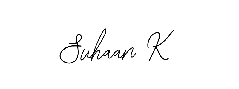 Make a beautiful signature design for name Suhaan K. With this signature (Bearetta-2O07w) style, you can create a handwritten signature for free. Suhaan K signature style 12 images and pictures png