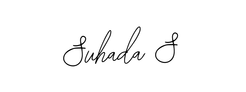 Also we have Suhada S name is the best signature style. Create professional handwritten signature collection using Bearetta-2O07w autograph style. Suhada S signature style 12 images and pictures png
