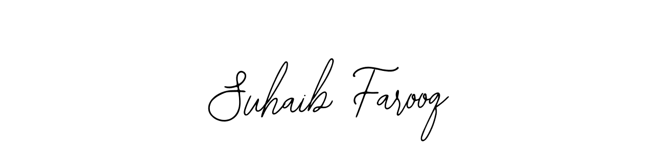 How to Draw Suhaib Farooq signature style? Bearetta-2O07w is a latest design signature styles for name Suhaib Farooq. Suhaib Farooq signature style 12 images and pictures png