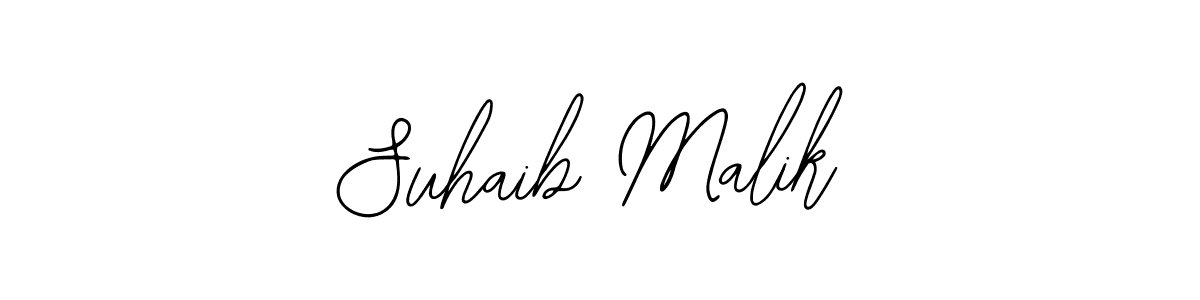 Also You can easily find your signature by using the search form. We will create Suhaib Malik name handwritten signature images for you free of cost using Bearetta-2O07w sign style. Suhaib Malik signature style 12 images and pictures png