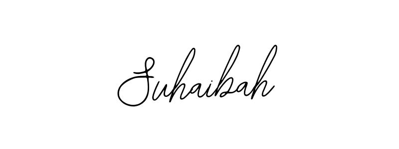 How to make Suhaibah signature? Bearetta-2O07w is a professional autograph style. Create handwritten signature for Suhaibah name. Suhaibah signature style 12 images and pictures png