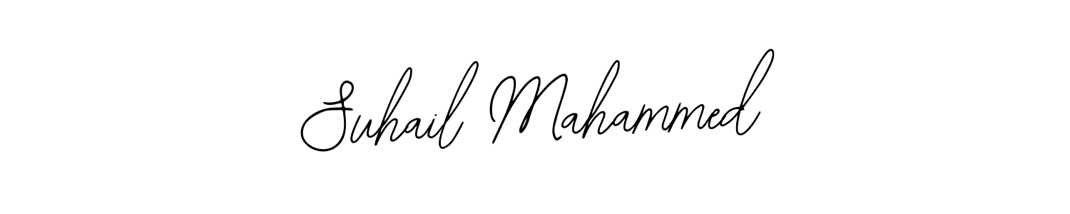 Create a beautiful signature design for name Suhail Mahammed. With this signature (Bearetta-2O07w) fonts, you can make a handwritten signature for free. Suhail Mahammed signature style 12 images and pictures png