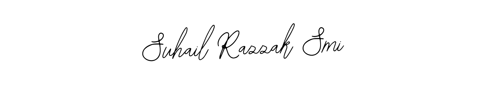 Make a beautiful signature design for name Suhail Razzak Smi. With this signature (Bearetta-2O07w) style, you can create a handwritten signature for free. Suhail Razzak Smi signature style 12 images and pictures png