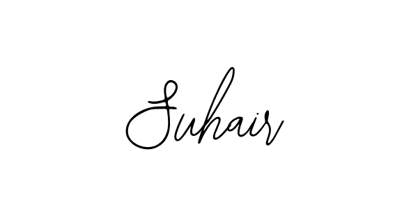 Design your own signature with our free online signature maker. With this signature software, you can create a handwritten (Bearetta-2O07w) signature for name Suhair. Suhair signature style 12 images and pictures png