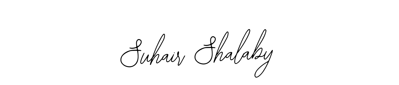 Bearetta-2O07w is a professional signature style that is perfect for those who want to add a touch of class to their signature. It is also a great choice for those who want to make their signature more unique. Get Suhair Shalaby name to fancy signature for free. Suhair Shalaby signature style 12 images and pictures png