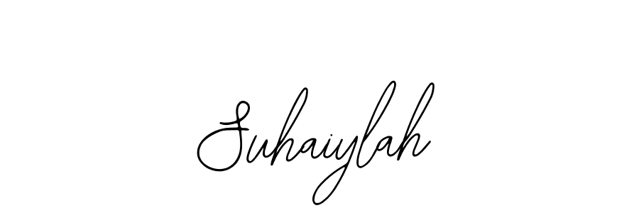 Also we have Suhaiylah name is the best signature style. Create professional handwritten signature collection using Bearetta-2O07w autograph style. Suhaiylah signature style 12 images and pictures png