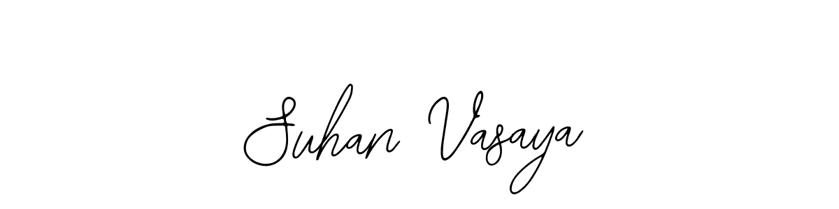 Also You can easily find your signature by using the search form. We will create Suhan Vasaya name handwritten signature images for you free of cost using Bearetta-2O07w sign style. Suhan Vasaya signature style 12 images and pictures png