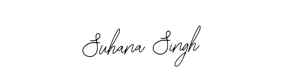 Also You can easily find your signature by using the search form. We will create Suhana Singh name handwritten signature images for you free of cost using Bearetta-2O07w sign style. Suhana Singh signature style 12 images and pictures png