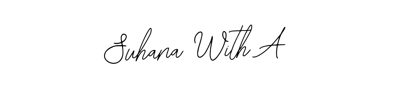 Create a beautiful signature design for name Suhana With A. With this signature (Bearetta-2O07w) fonts, you can make a handwritten signature for free. Suhana With A signature style 12 images and pictures png