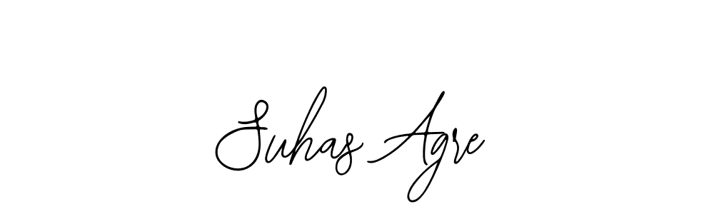 You should practise on your own different ways (Bearetta-2O07w) to write your name (Suhas Agre) in signature. don't let someone else do it for you. Suhas Agre signature style 12 images and pictures png