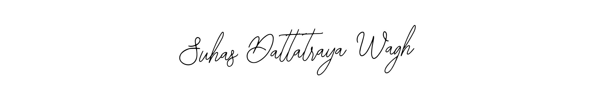 How to make Suhas Dattatraya Wagh name signature. Use Bearetta-2O07w style for creating short signs online. This is the latest handwritten sign. Suhas Dattatraya Wagh signature style 12 images and pictures png