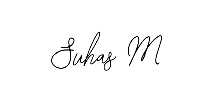 Also we have Suhas M name is the best signature style. Create professional handwritten signature collection using Bearetta-2O07w autograph style. Suhas M signature style 12 images and pictures png