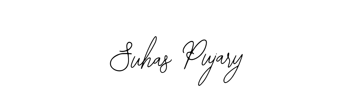 Make a beautiful signature design for name Suhas Pujary. Use this online signature maker to create a handwritten signature for free. Suhas Pujary signature style 12 images and pictures png
