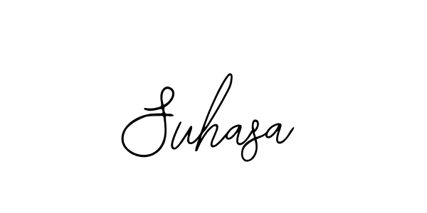 How to make Suhasa name signature. Use Bearetta-2O07w style for creating short signs online. This is the latest handwritten sign. Suhasa signature style 12 images and pictures png