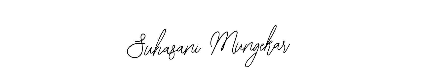 Make a beautiful signature design for name Suhasani Mungekar. With this signature (Bearetta-2O07w) style, you can create a handwritten signature for free. Suhasani Mungekar signature style 12 images and pictures png