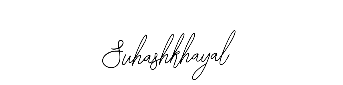 Also You can easily find your signature by using the search form. We will create Suhashkhayal name handwritten signature images for you free of cost using Bearetta-2O07w sign style. Suhashkhayal signature style 12 images and pictures png