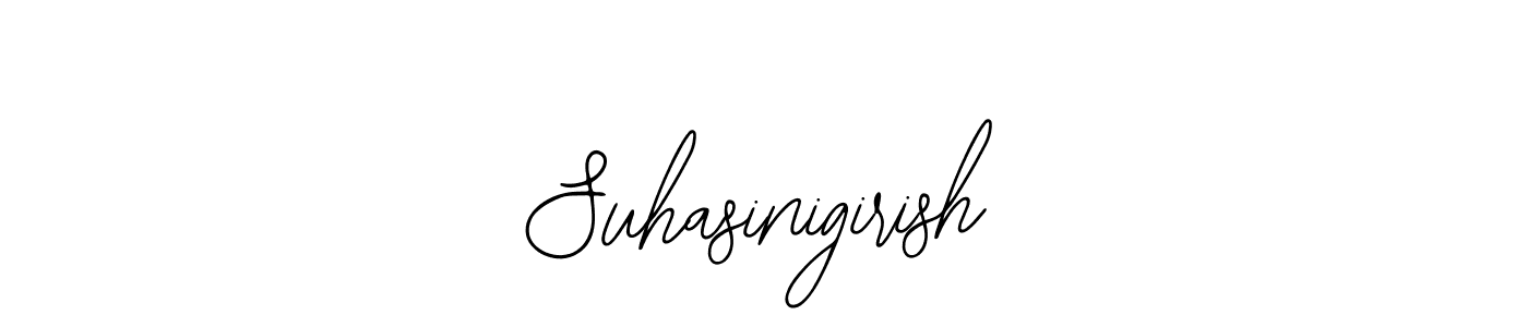 Design your own signature with our free online signature maker. With this signature software, you can create a handwritten (Bearetta-2O07w) signature for name Suhasinigirish. Suhasinigirish signature style 12 images and pictures png