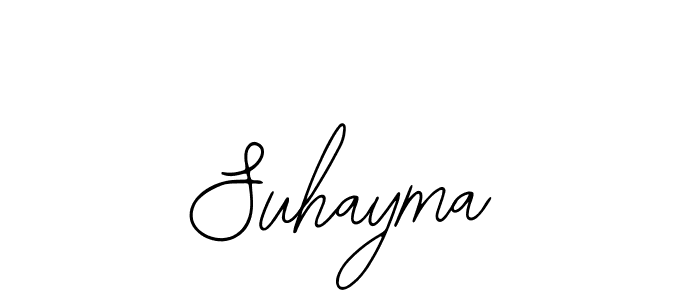 Create a beautiful signature design for name Suhayma. With this signature (Bearetta-2O07w) fonts, you can make a handwritten signature for free. Suhayma signature style 12 images and pictures png